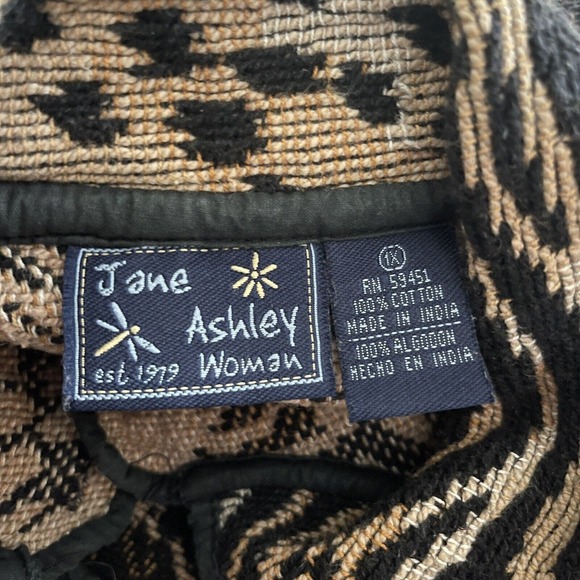 Jane Ashley Jacket Womens Plus Size 1X Mixed Animal Print Tapestry Button Up - Picture 5 of 10